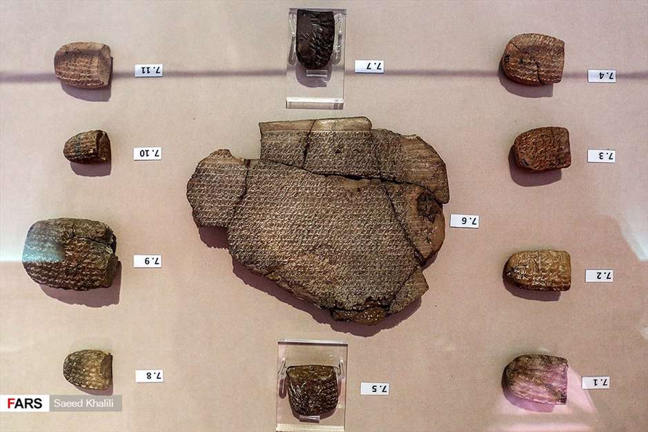 رونمایی از ۱۷۸۳ لوح تاریخی هخامنشی‌