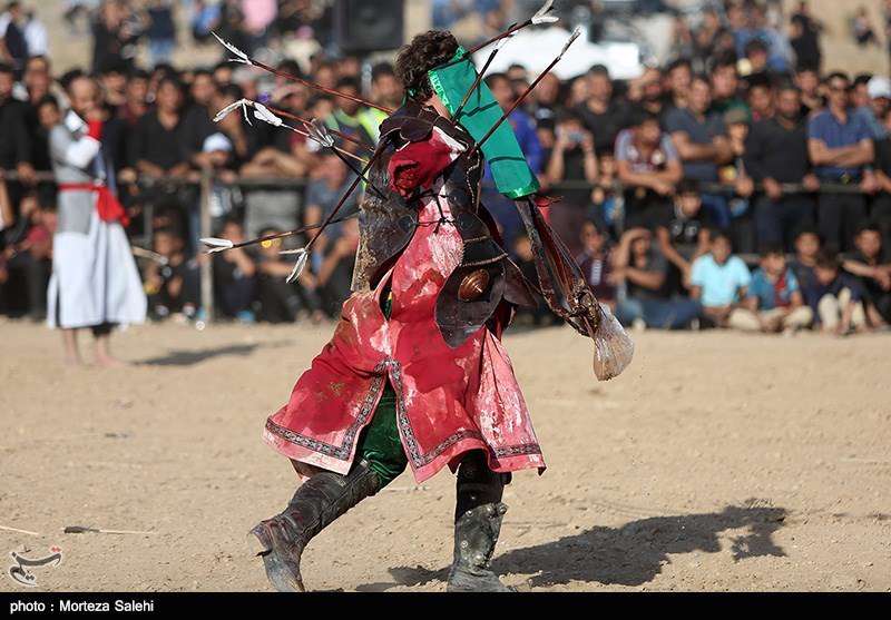  اجرای تعزیه واقعه عاشورا