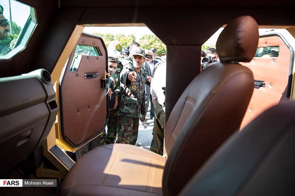 رونمایی از «دستاورد های نیروی زمینی» آجا