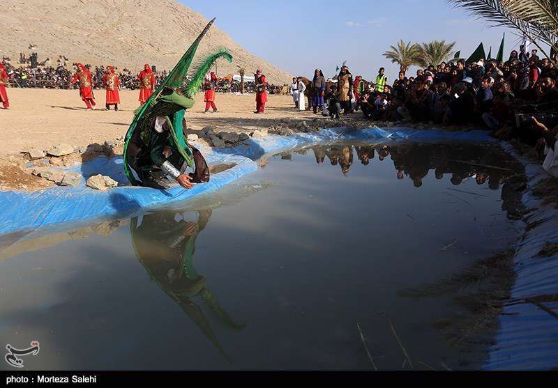  اجرای تعزیه واقعه عاشورا