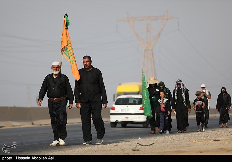 حرکت کاروان عشاق الحسین به سمت کربلا