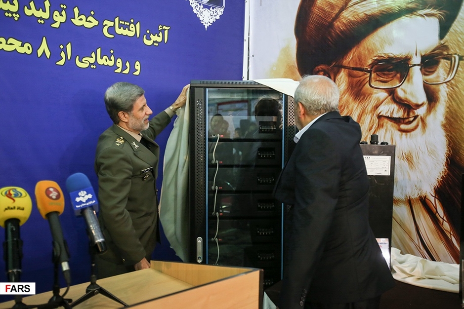 افتتاح خط تولید ذخیره‌سازهای پیشرفته دفاعی