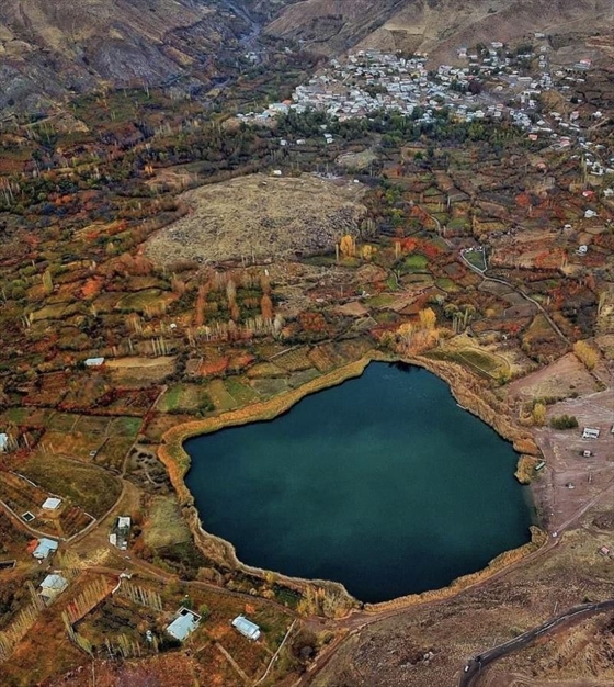 دریاچه اوان در الموت استان قزوین