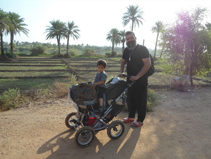 کودکان مهمان و میزبان در مسیر اربعین