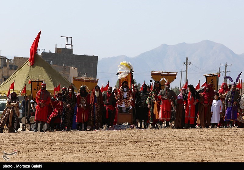  اجرای تعزیه واقعه عاشورا