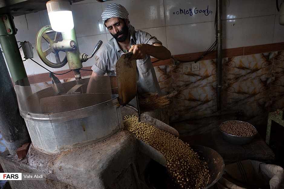 مَمَقان پایتخت تولید «نخودچی» جهان