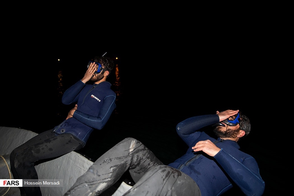 دوره آموزشی «رزم آب برد» گردانهای فاتحین غرب تهران