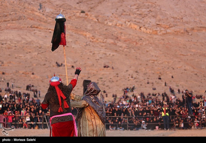  اجرای تعزیه واقعه عاشورا