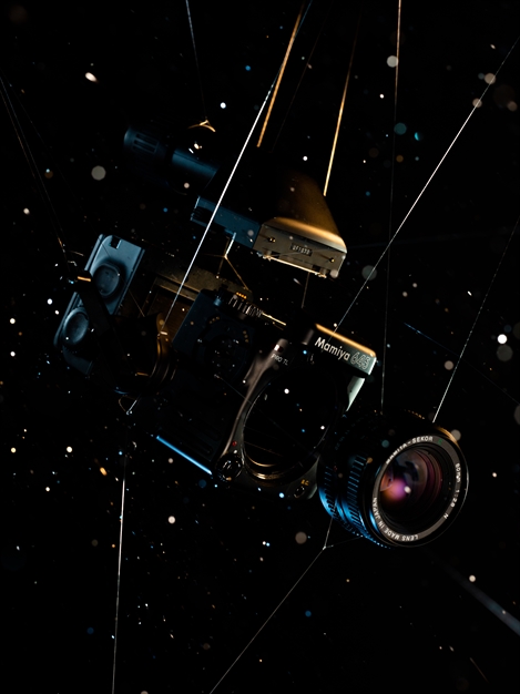 لنز و دوربین