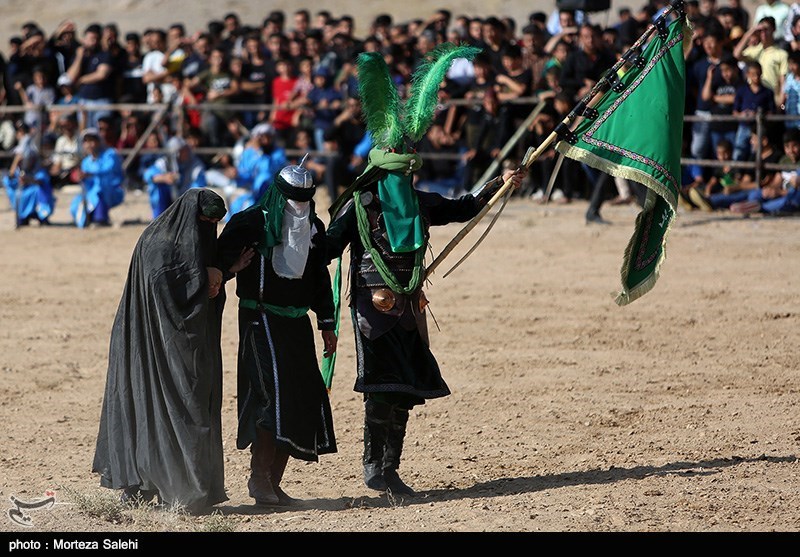  اجرای تعزیه واقعه عاشورا