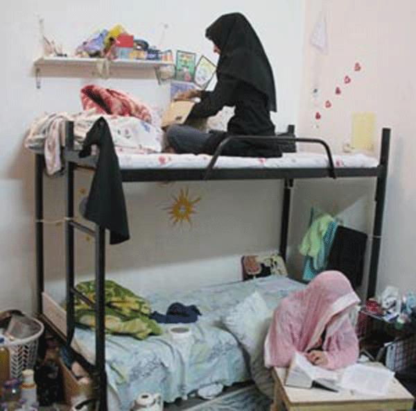 زندگی در خوابگاه