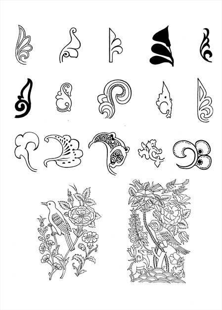 طرح نقوش سنتی ایرانی