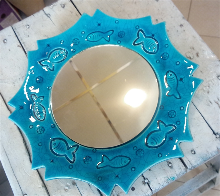 سفال های کوره ای زیبا 