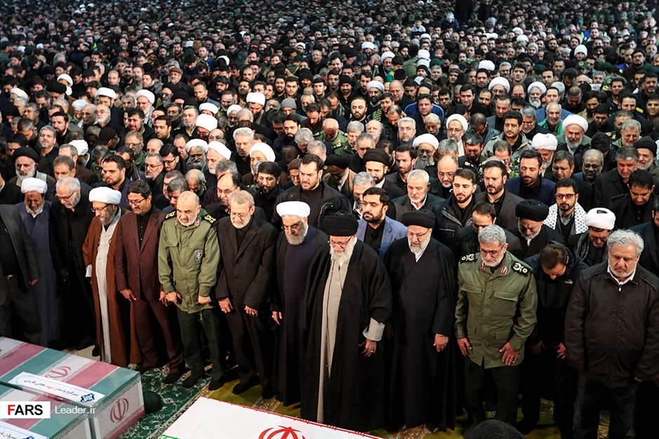 تشییع و اقامه نماز بر پیکر شهید «حاج قاسم سلیمانی»