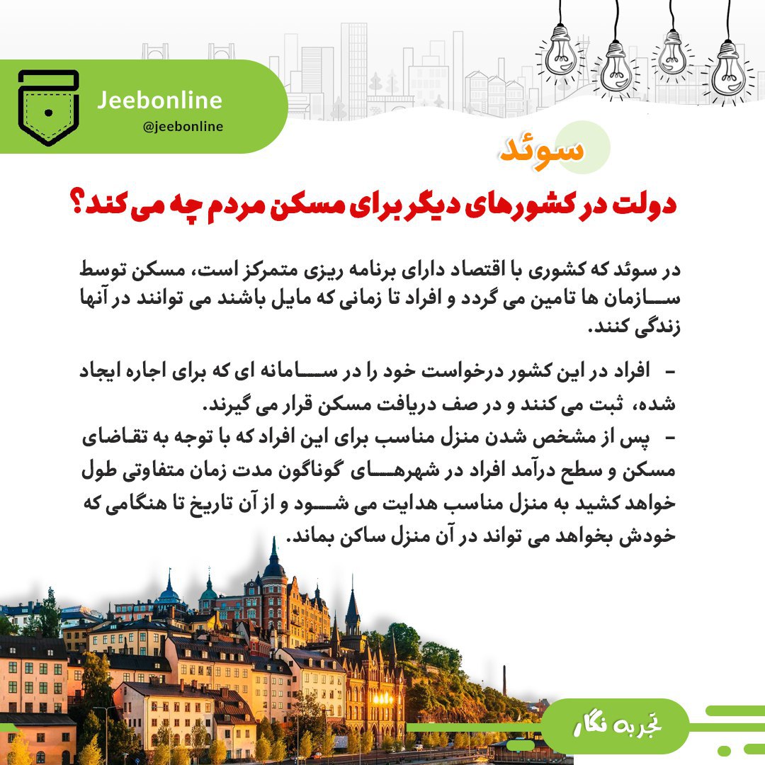 تجربه سوئد در مدیریت بازار مسکن تجربه سوئد در مدیریت بازار مسکن