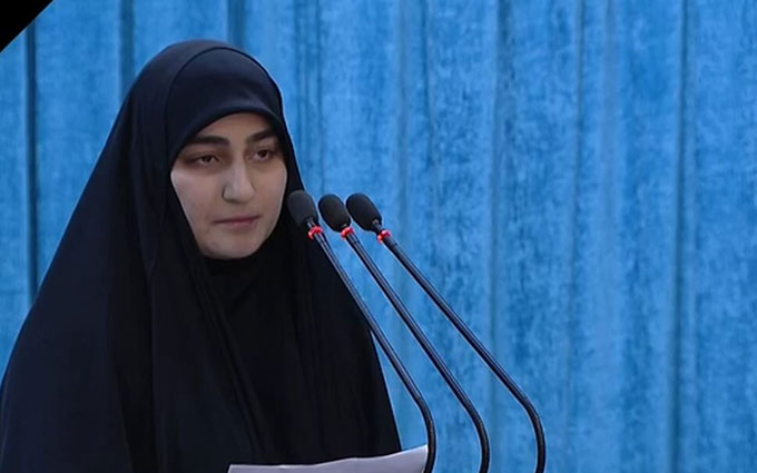 دختر شهید سلیمانی: پدرم بزرگترین مرد راهبردی در محاسبه قدرت و رفتار دشمن بود دختر شهید سلیمانی: پدرم بزرگترین مرد راهبردی در محاسبه قدرت و رفتار دشمن بود