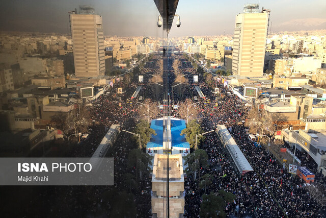مراسم تشییع سردار سلیمانی