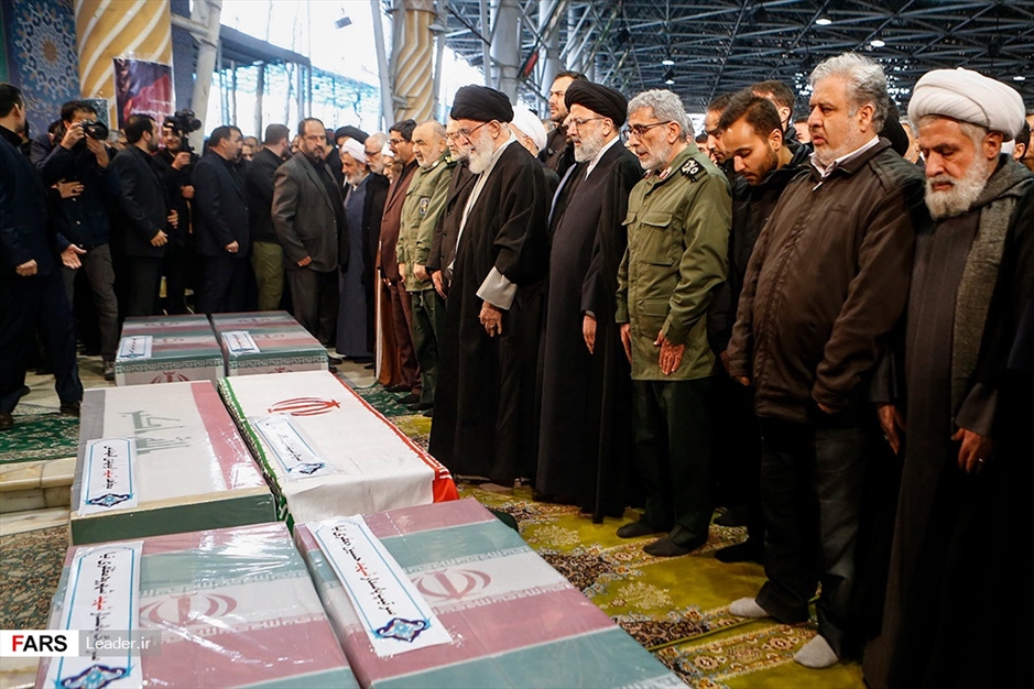 تشییع و اقامه نماز بر پیکر شهید «حاج قاسم سلیمانی»