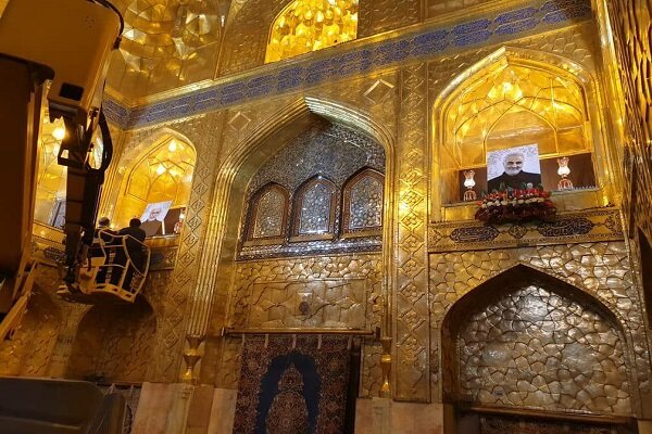 حرم رضوی، سردار شهید قاسم سلیمانی، مراسم بدرقه، مراسم وداع،