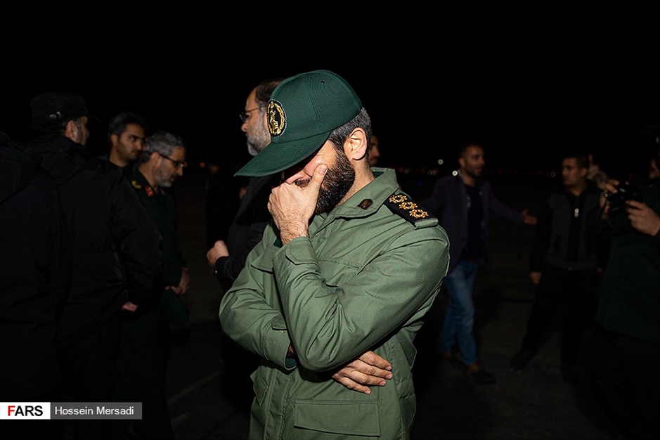 ورود پیکر مطهر سردار سپهبد شهید «قاسم سلیمانی» به میهن