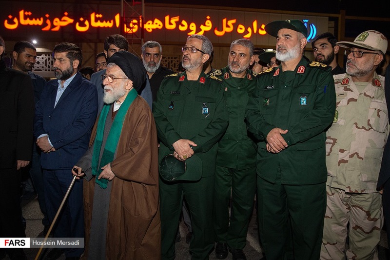 پیکر شهید، پیکر مطهر سردار، سردار قاسم سلیمانی، ورود به میهن، شهید ابومهدی المهندس،