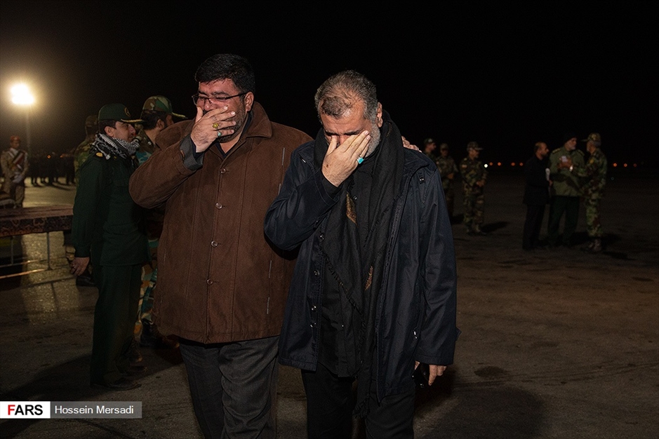 ورود پیکر مطهر سردار سپهبد شهید «قاسم سلیمانی» به میهن