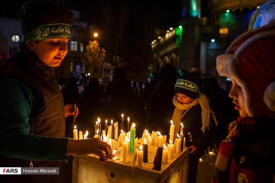 شام غریبان شهید«حاج قاسم سلیمانی» در میدان فلسطین