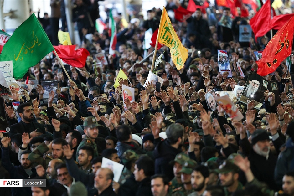 تشییع و اقامه نماز بر پیکر شهید «حاج قاسم سلیمانی»