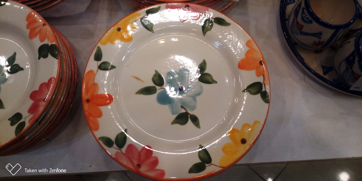 سفال های کوره ای زیبا 