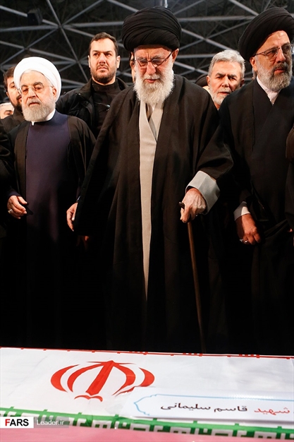 تشییع و اقامه نماز بر پیکر شهید «حاج قاسم سلیمانی»