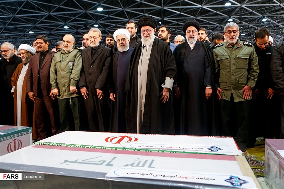 تشییع و اقامه نماز بر پیکر شهید «حاج قاسم سلیمانی»