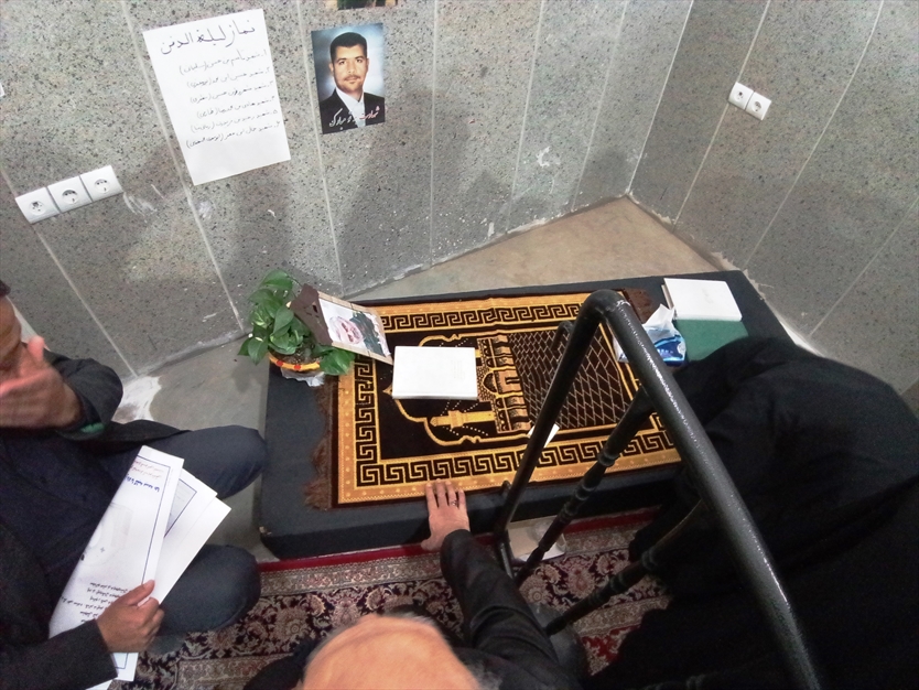 تصاویر مقبره شهید شهروز مظفری نیا