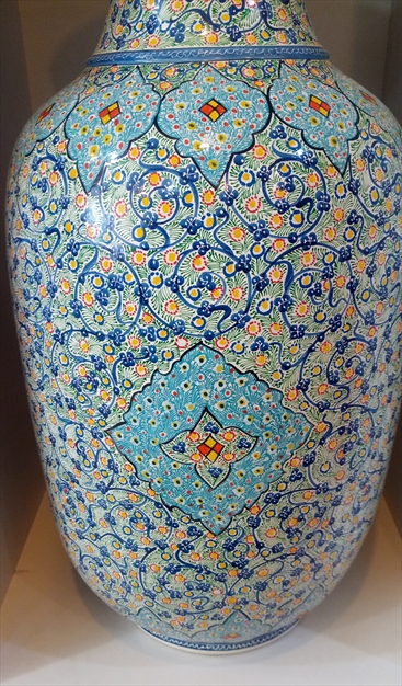 سفال های کوره ای زیبا 