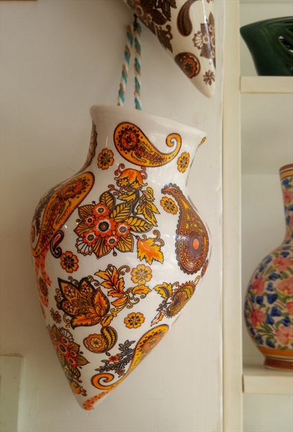 سفال های کوره ای زیبا 