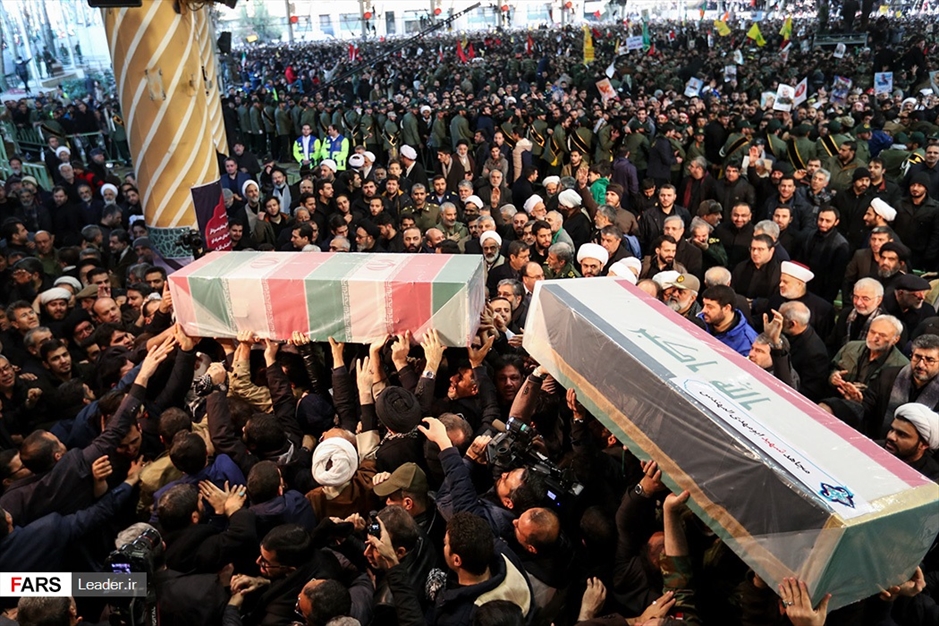 تشییع و اقامه نماز بر پیکر شهید «حاج قاسم سلیمانی»