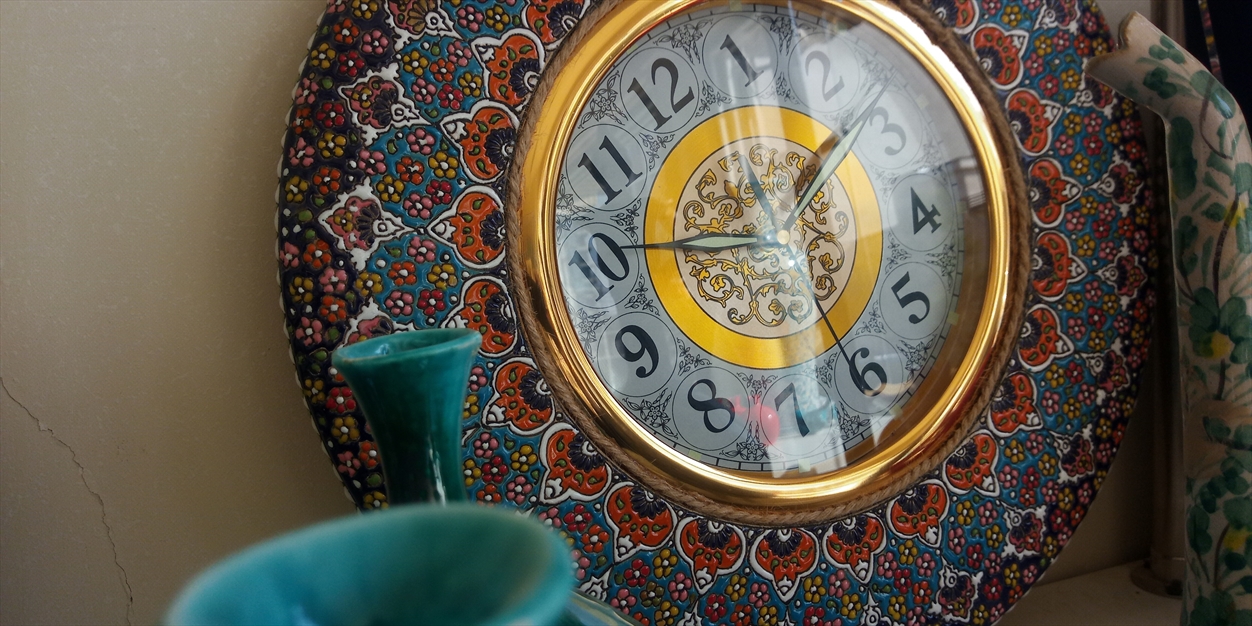 سفال های کوره ای زیبا 