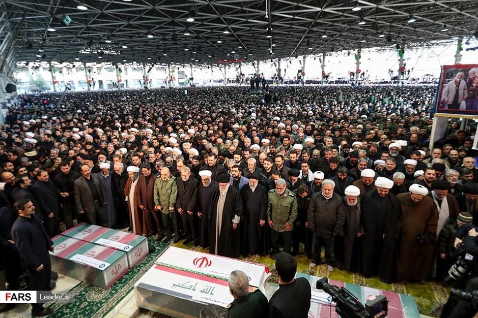 تشییع و اقامه نماز بر پیکر شهید «حاج قاسم سلیمانی»