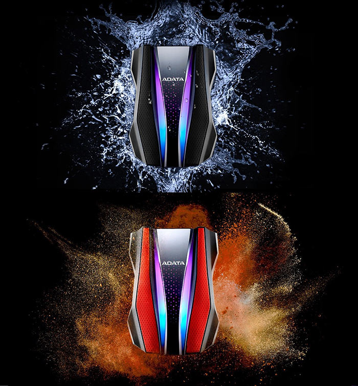 اولین هارد مقاوم با نورپردازی rgb به بازار ایران آمد