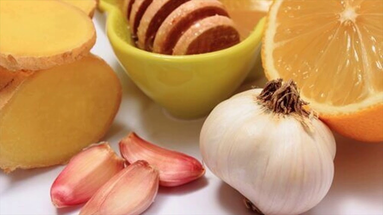 زنجبیل، سیر، لیمو ترش