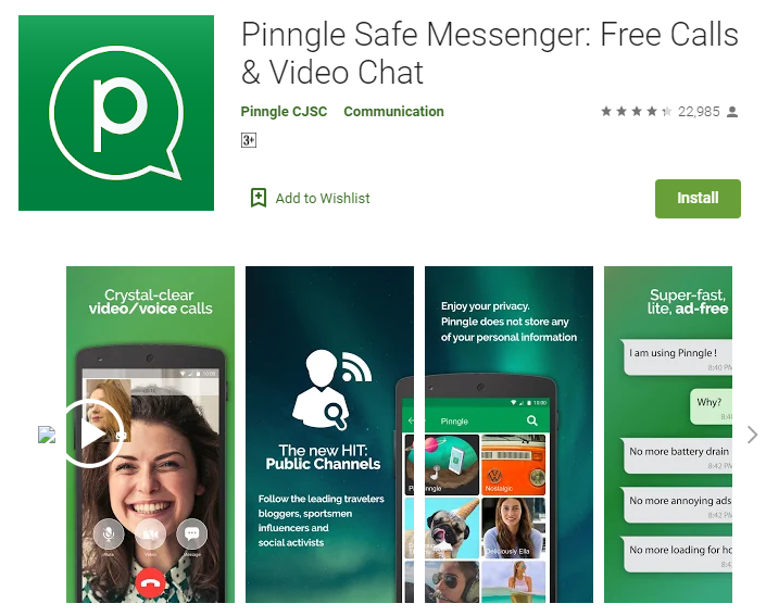 پینگل،تماس تصویری،کرونا