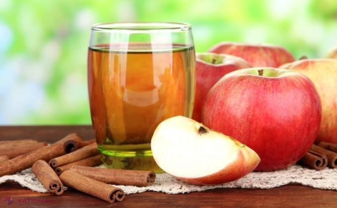 سیب، دارچین،