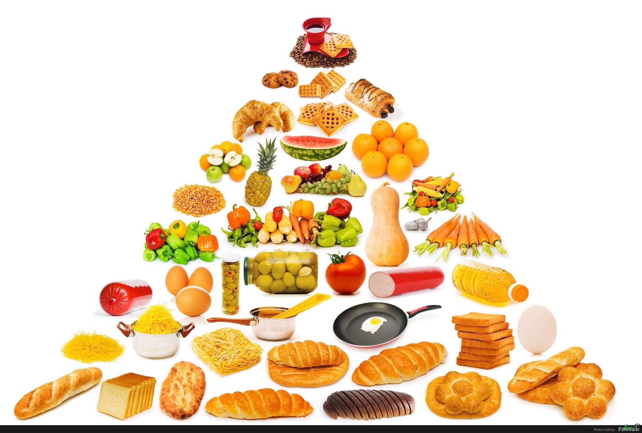 Съестные продукты. Продукты питания. Питание. Пирамида питания. Полезная еда на прозрачном фоне.