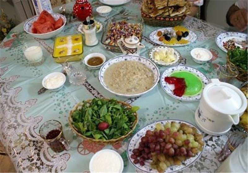 سفره افطار