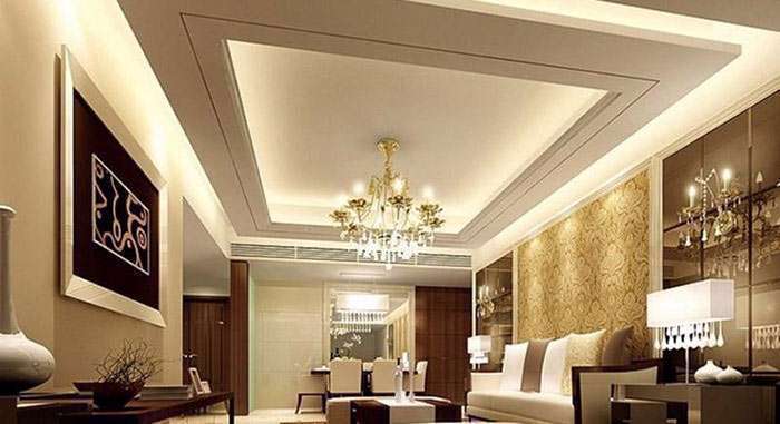 انواع مدل های طراحی گچبری مدرن برای سقف پذیرایی