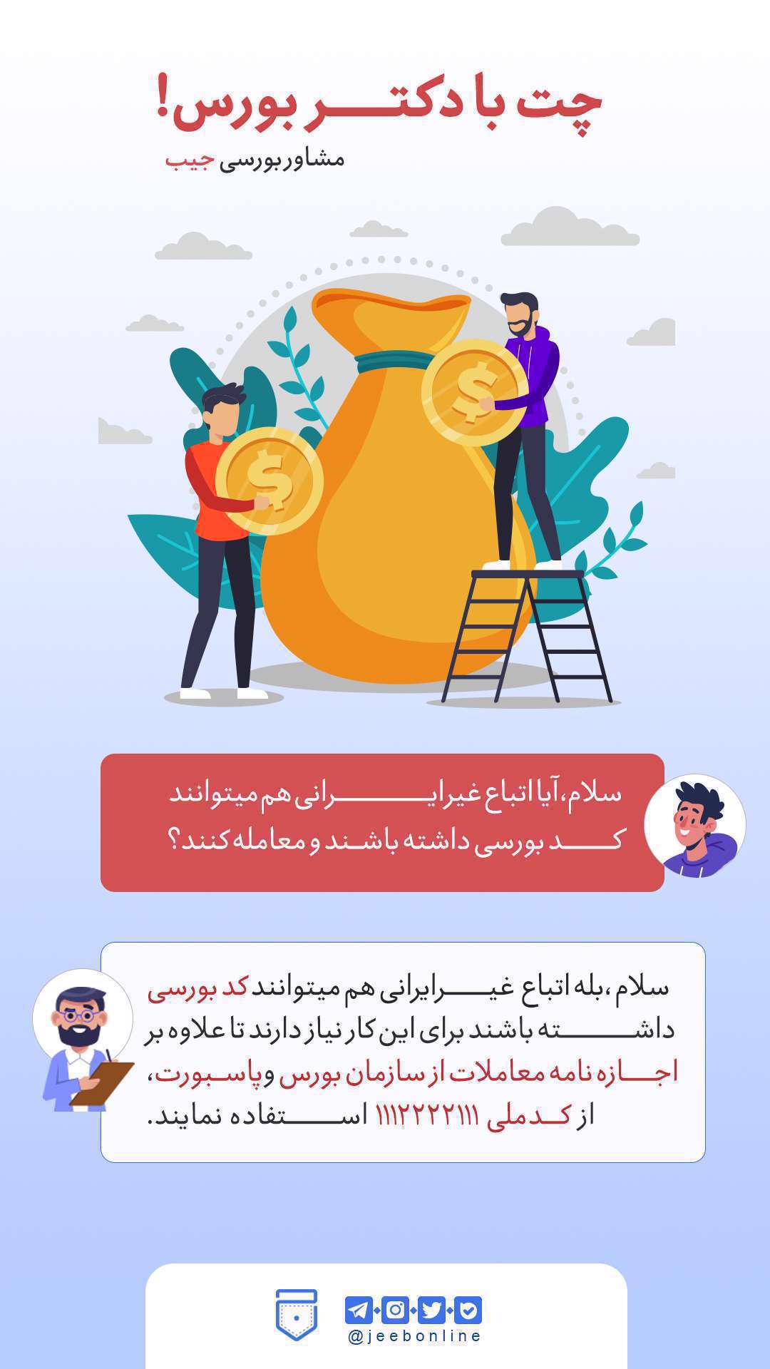 چت با دکتر بورس(2) چت با دکتر بورس(2)