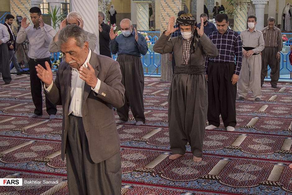 نماز عید فطر در استان‌ها