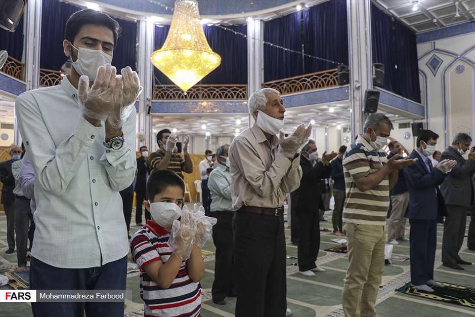 نماز عید فطر در استان‌ها