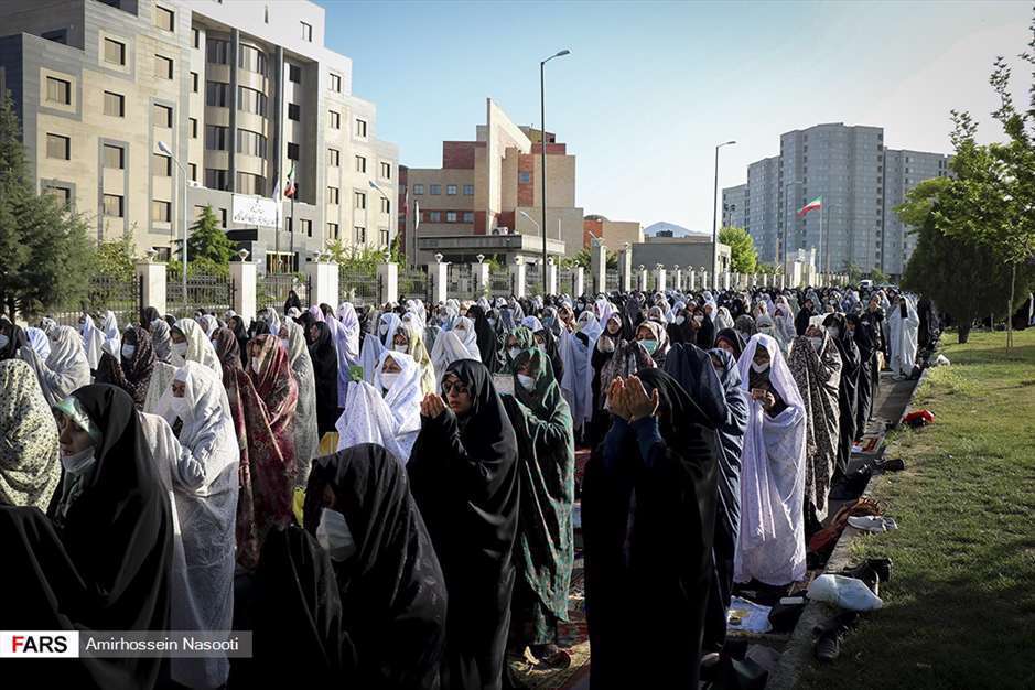 نماز عید فطر در استان‌ها