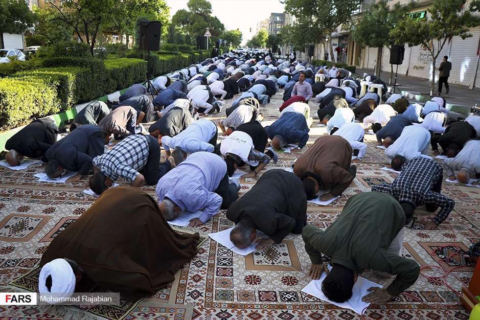 نماز عید فطر در استان‌ها