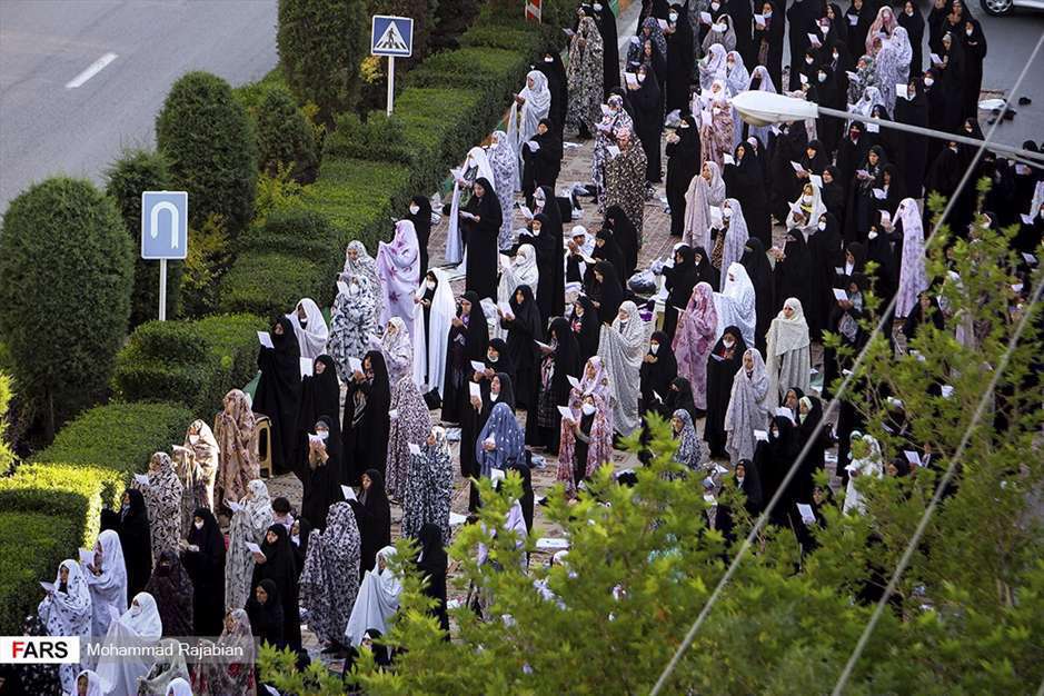 نماز عید فطر در استان‌ها